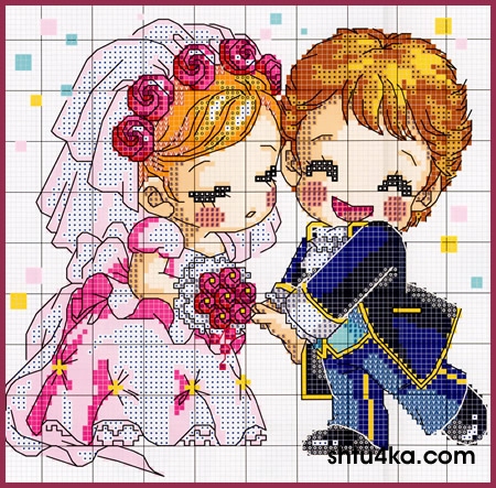 Рисунок красками на постельном